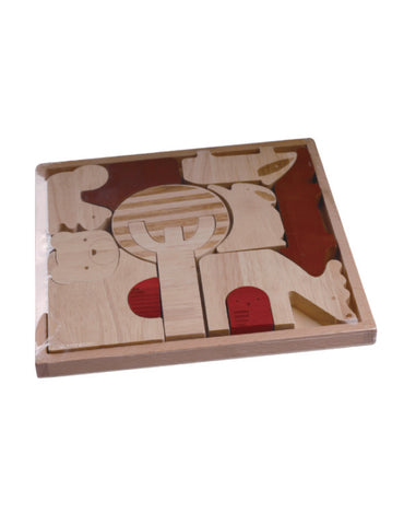 TC5001 | Forest Animal Puzzle (Red Wood Puzzle Series)